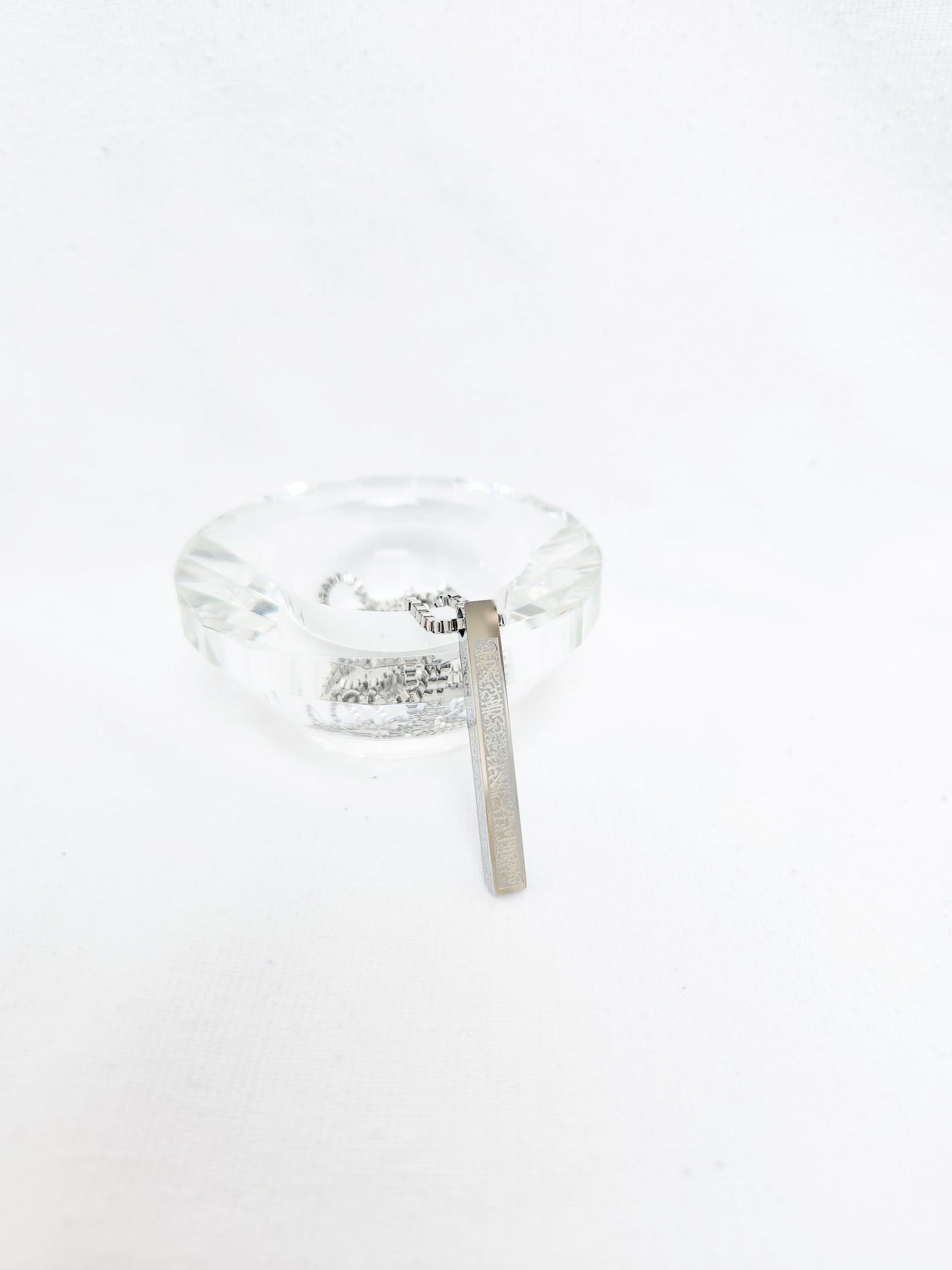 Ayatul Kursi 3D bar pendant