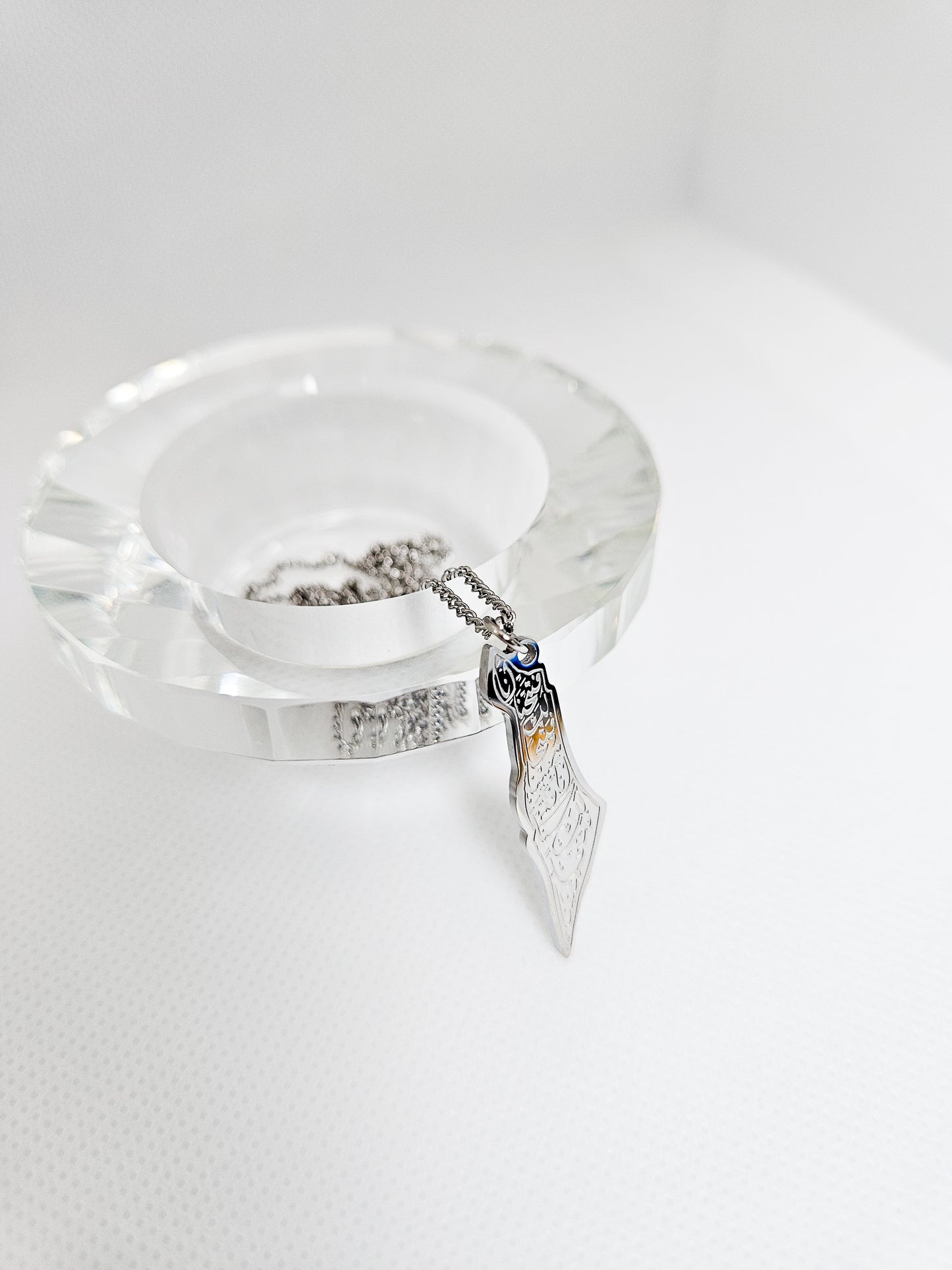 Ayatul Kursi Palestine Map Pendant Necklace