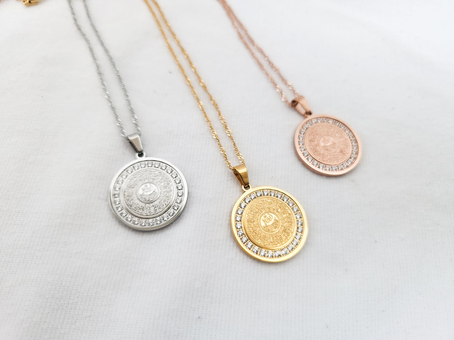 Kursi Token Pendant Necklace