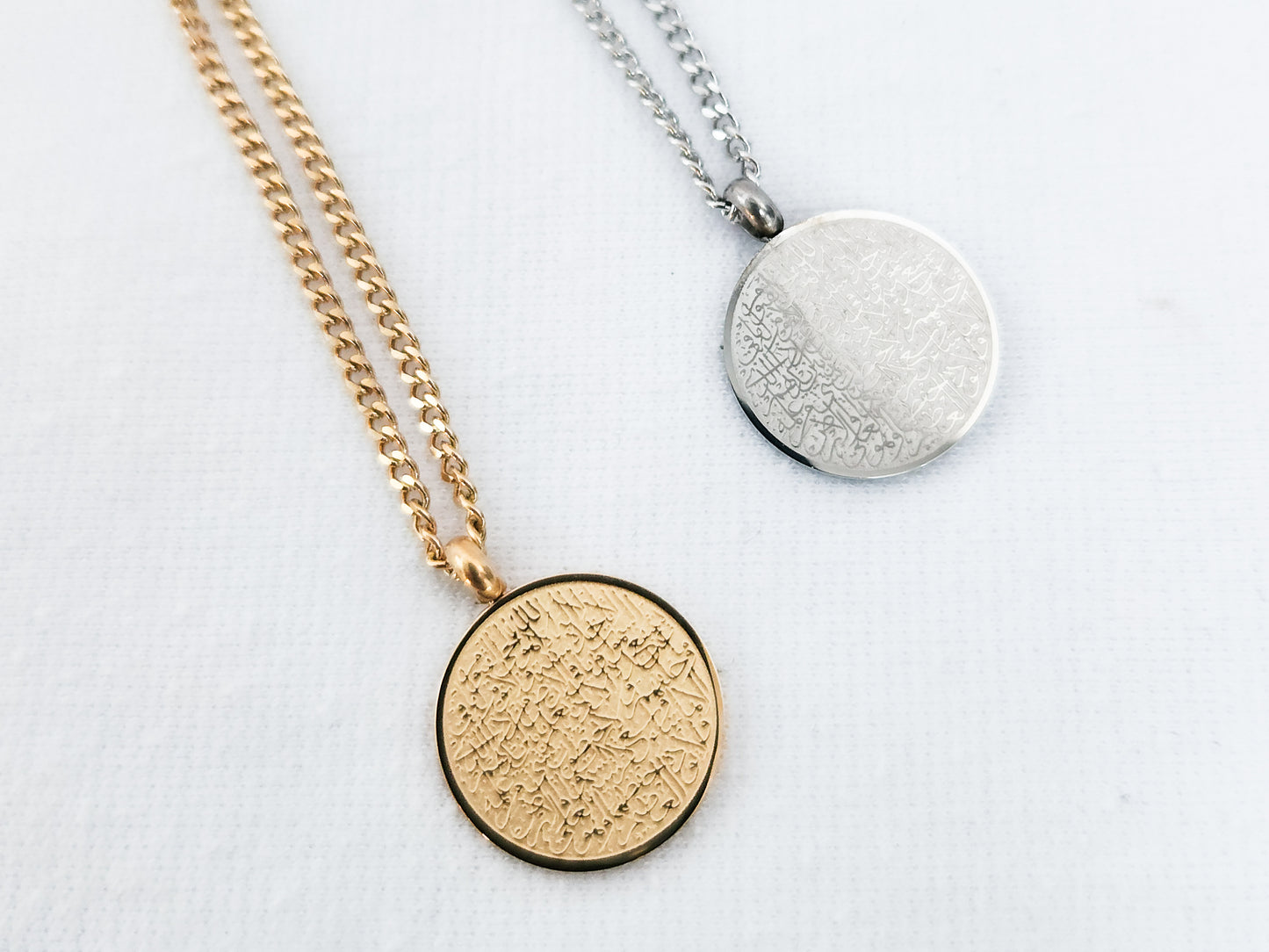 Mini Kursi Token Pendant Necklace