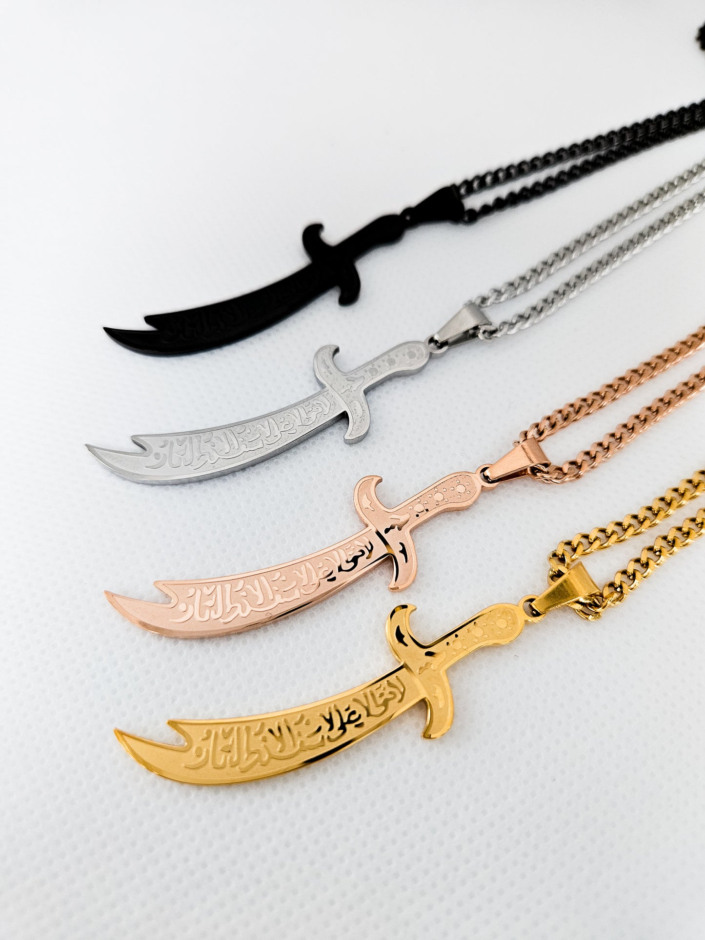 Zulfiqar Sword Pendant Necklace
