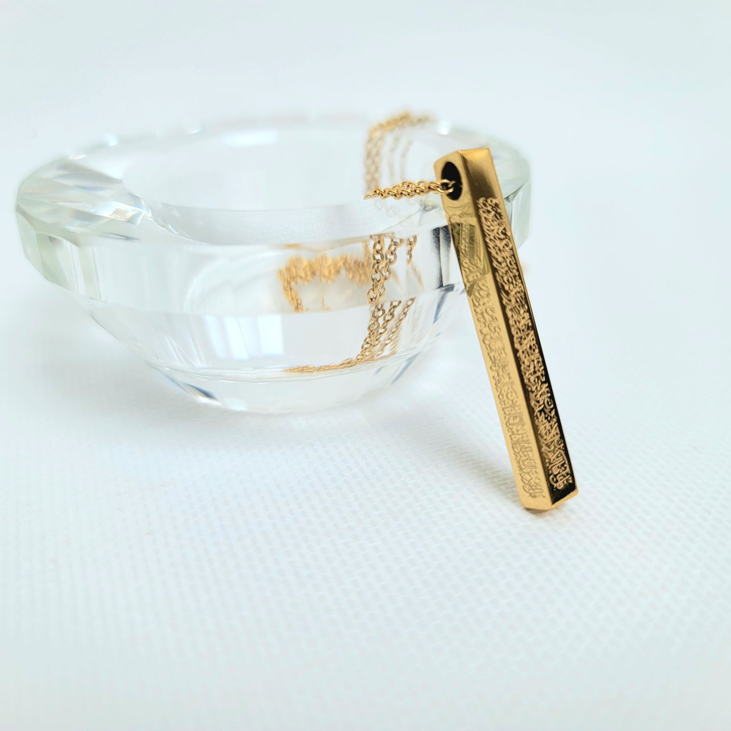 4 QUL 3D bar pendant