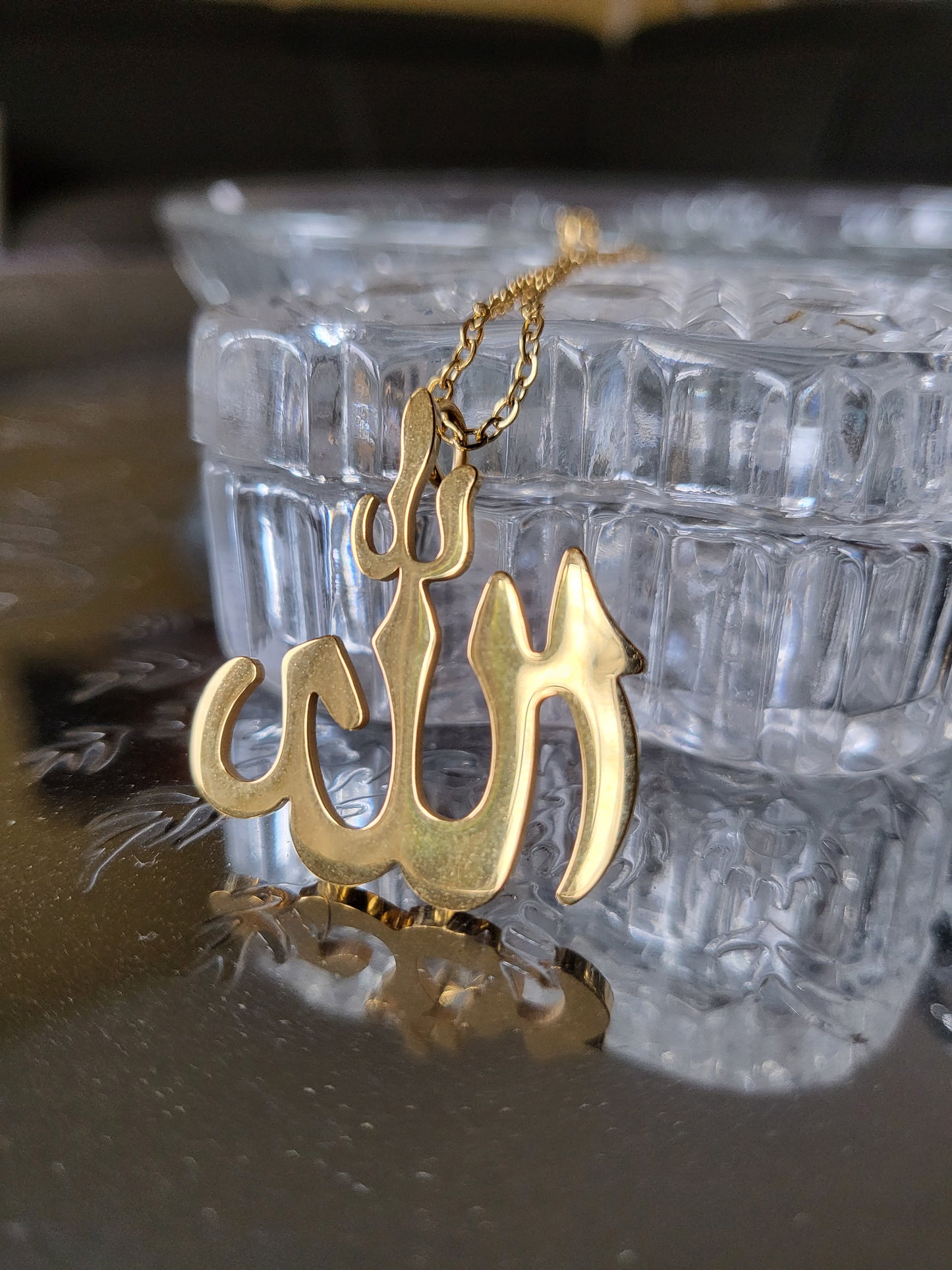 Allah cutout pendant