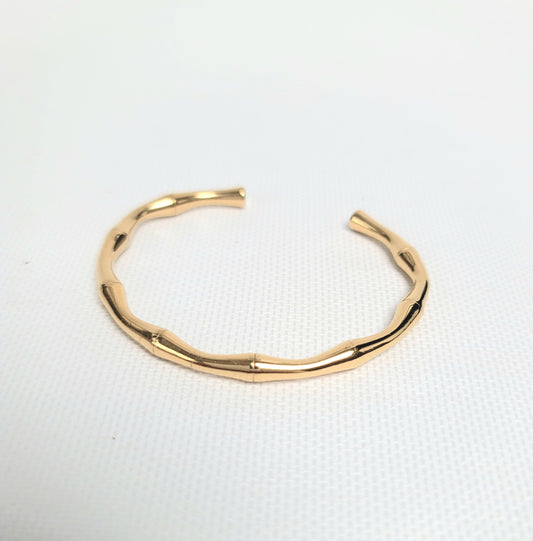 Bamboo cuff bracelet